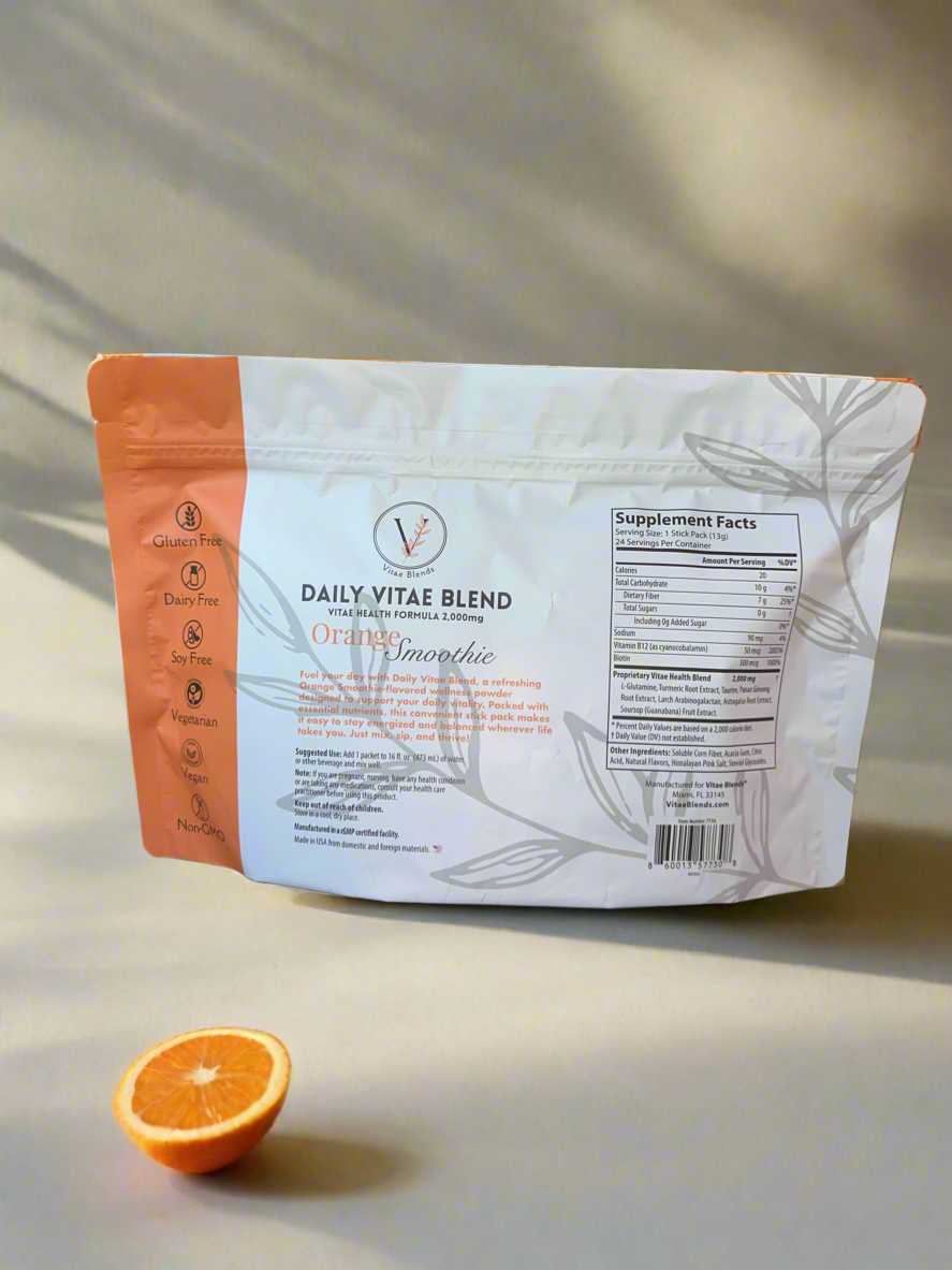 Orange Smoothie, Daily Vitae Blend