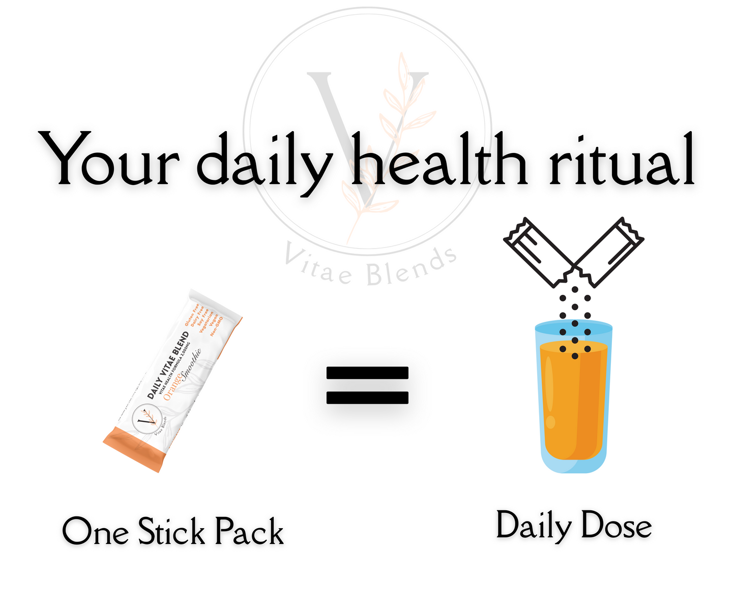 Orange Smoothie, Daily Vitae Blend