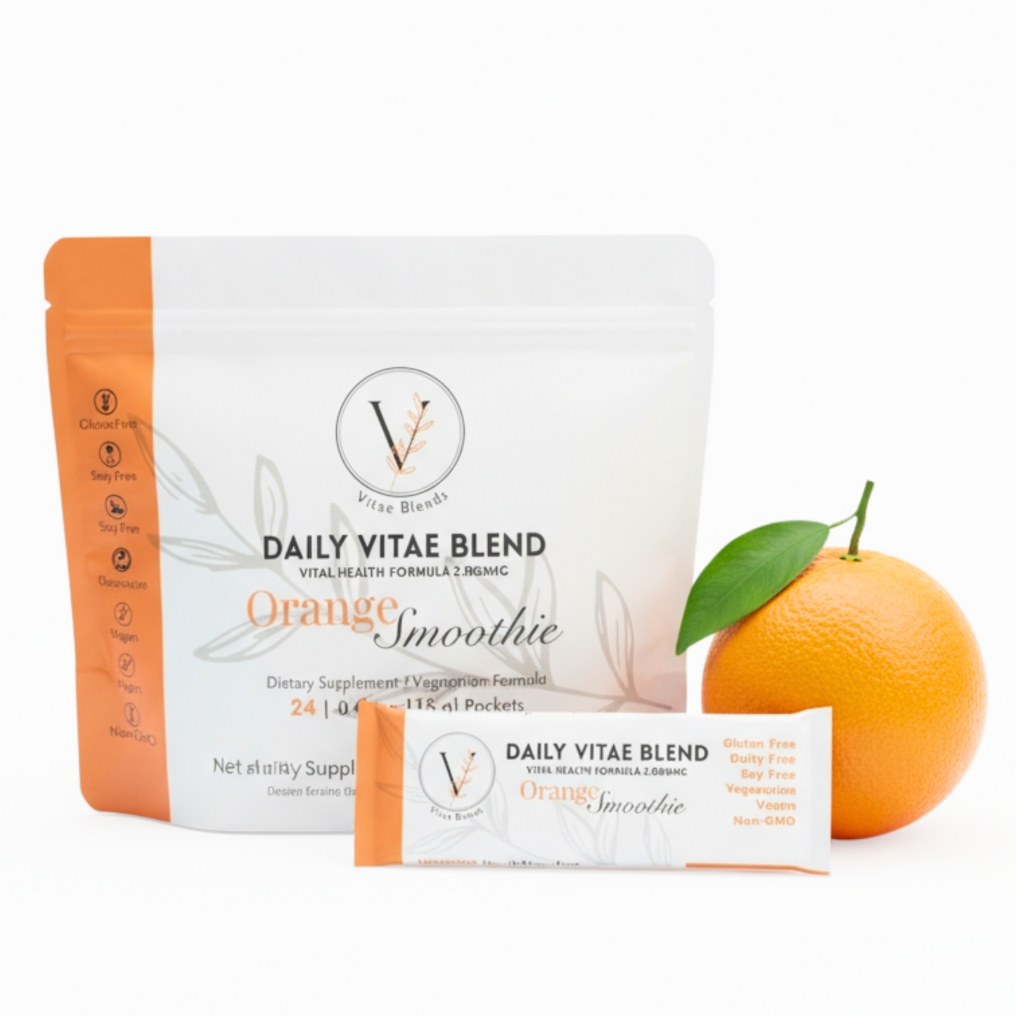Orange Smoothie, Daily Vitae Blend