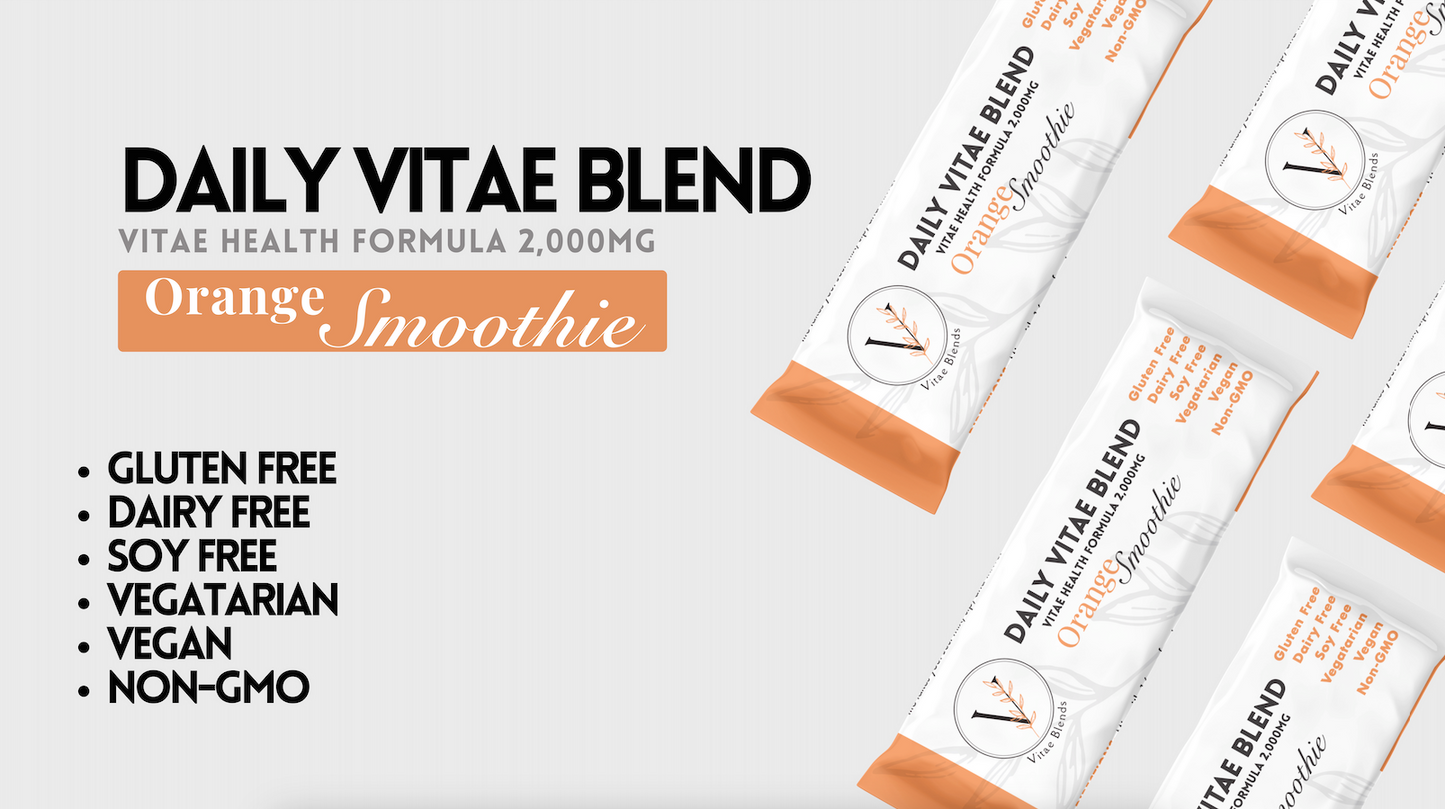 Orange Smoothie, Daily Vitae Blend