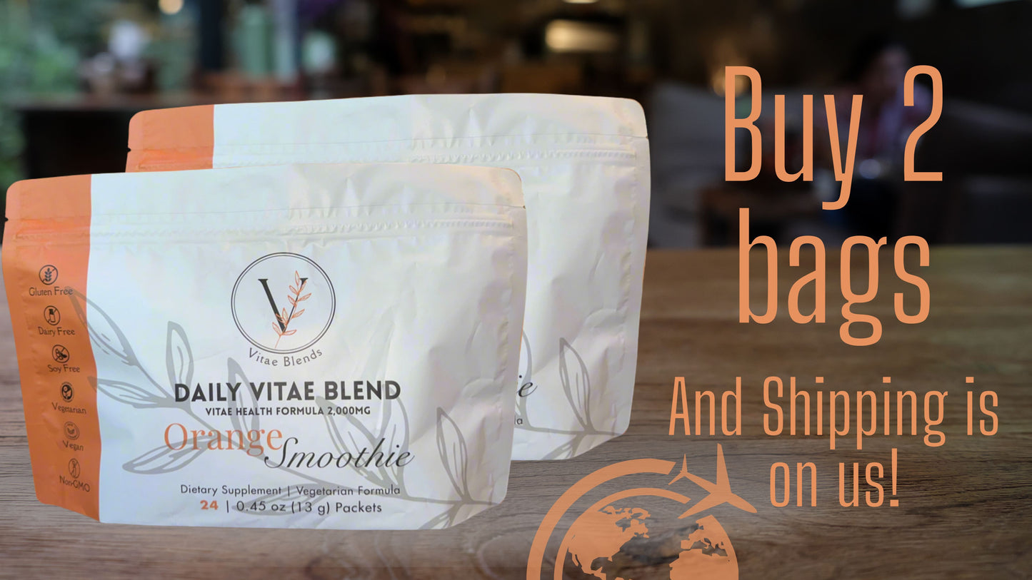Orange Smoothie, Daily Vitae Blend